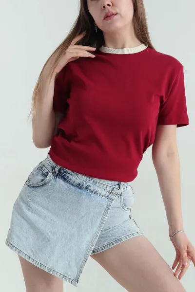 bordo-bisiklet-yaka-suprem-kadin-tisort-354036