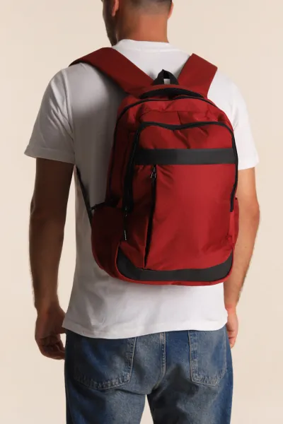 Bordo Bol Gözlü Sırt Çantası 289787