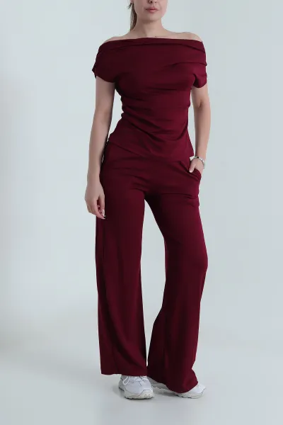 bordo-cepli-pileli-modal-kadin-ikili-takim-484445