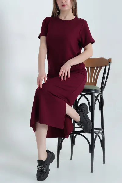 bordo-cift-yirtmacli-kristal-elbise-337786
