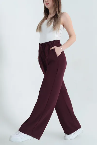 bordo-cimali-palazzo-modal-bayan-pantolon-337625