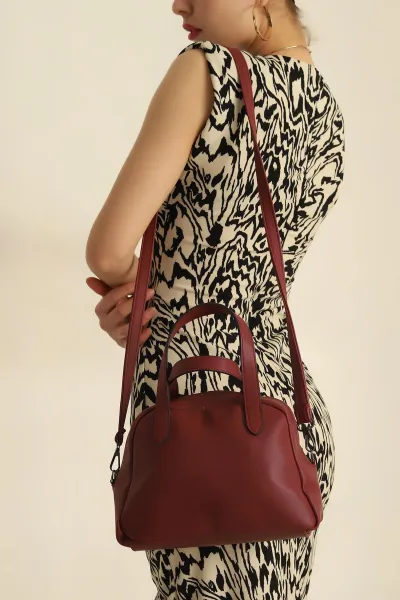 bordo-d-model-ayarlanabilir-askili-el-ve-omuz-cantasi-253410