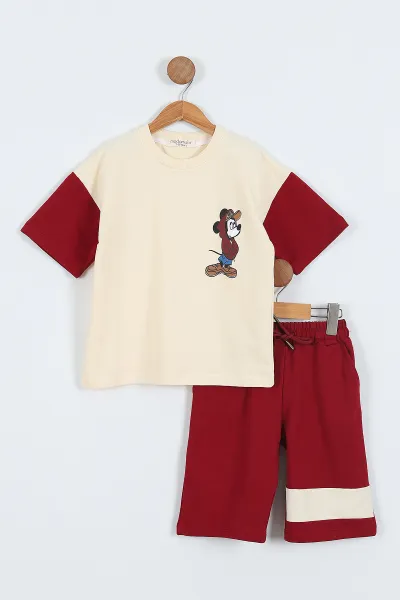 bordo-ekru-7-12-yaskarakter-baskili-garnili-cepli-sortlu-erkek-cocuk-yazlik-takim-352386