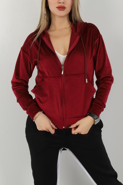 bordo-fermuarli-kadife-sweat-147274