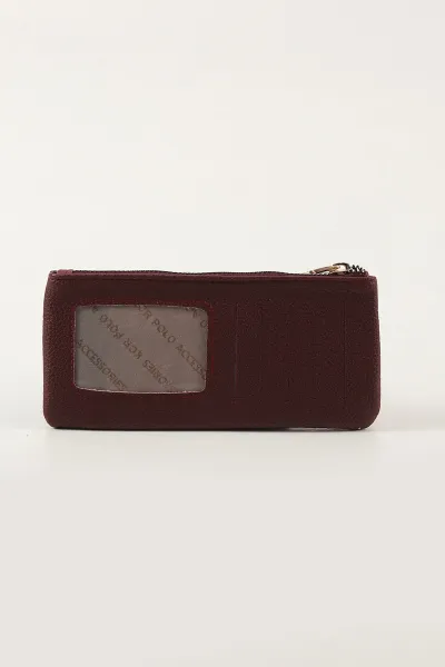 Bordo Fermuarlı Kartlık Kadın Cüzdan 451797