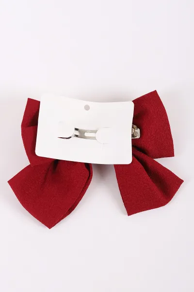 Bordo Fiyonk Model Üzeri Kumaş Otomatik Toka 444745
