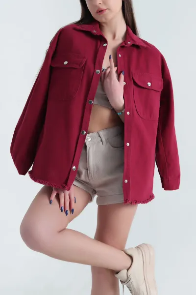 bordo-gabardin-kumas-puskullu-gomlek-ceket-340242