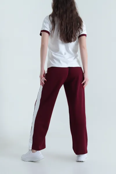Bordo Garnili Modal Kadın İkili Takım 444871
