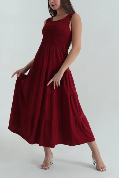 bordo-gipeli-kolsuz-suprem-kadin-elbise-378326