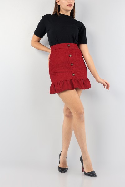 bordo-ince-fitilli-kadife-etek-89901