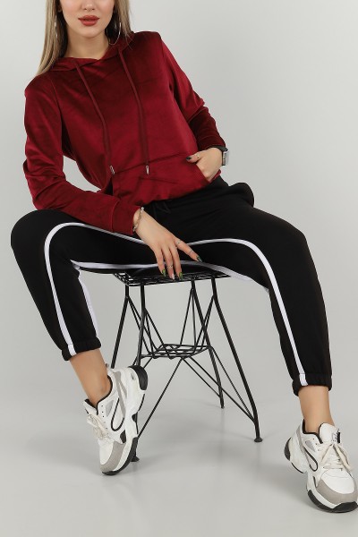 bordo-kadife-kapusonlu-bayan-sweat-147285