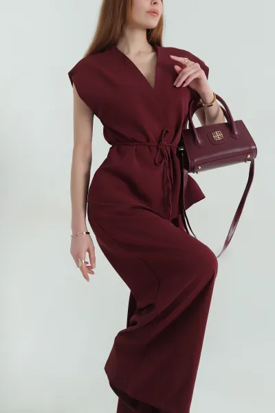 bordo-latina-astarli-yelek-pantolon-kadin-ikili-takim-360904