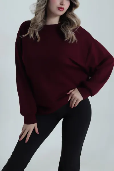 Bordo Lİkralı Oysho Kadın Tunik 486339