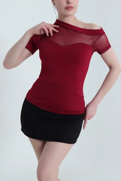 bordo-likrali-tul-garnili-sandy-kadin-bluz-454328