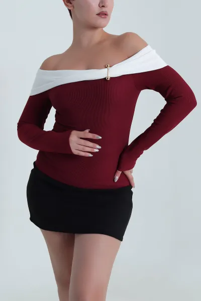 bordo-madonna-yaka-ottoman-kadin-bluz-482891