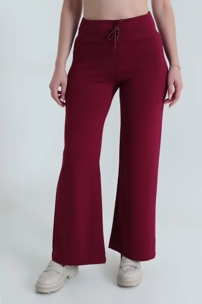 Bordo Modal Palazzo Pantolon 478288