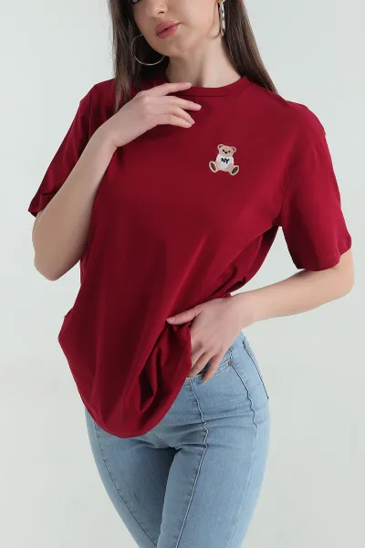 bordo-nakis-detay-kadin-tisort-357214