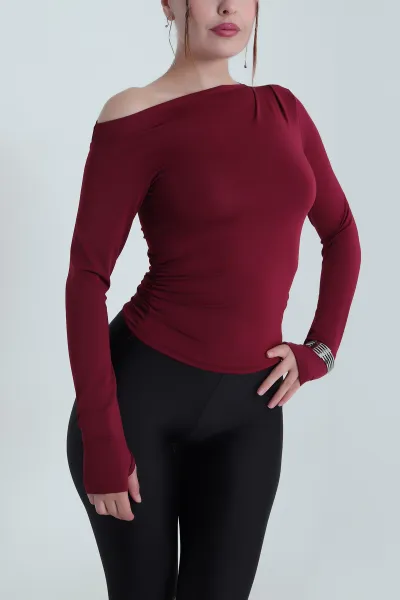 bordo-parmak-gecmeli-buzgulu-likrali-dalgic-kadin-bluz-482656
