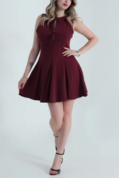bordo-poliviskon-kadin-elbise-481202