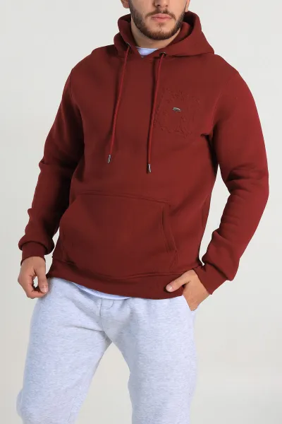 bordo-relaxed-fit-uc-ip-sardonlu-kabartma-detayli-erkek-sweatshirt-311122