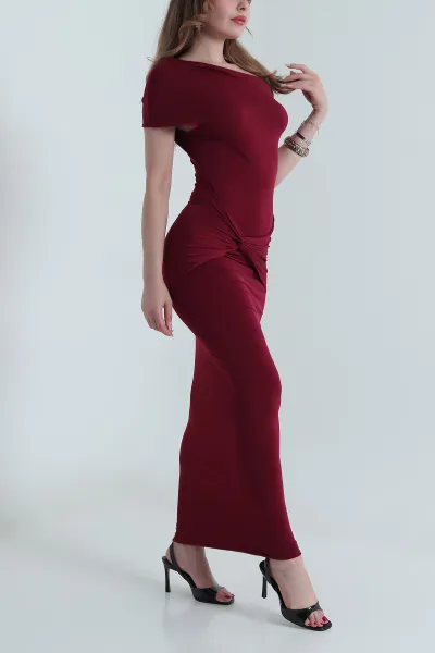 bordo-sandy-kadin-elbise-477674