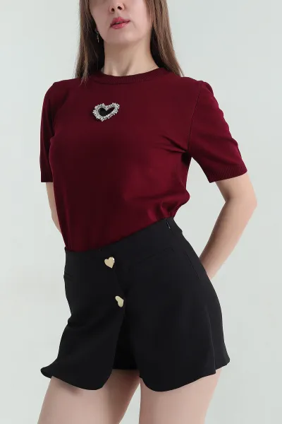 bordo-tas-islemeli-recycle-triko-bluz-355402
