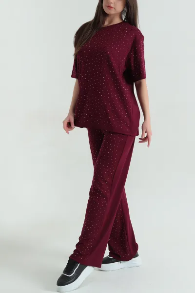 bordo-tasli-modal-kadin-ikili-takim-366416