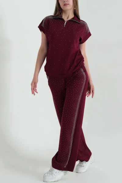 bordo-tasli-modal-kadin-ikili-takim-367853