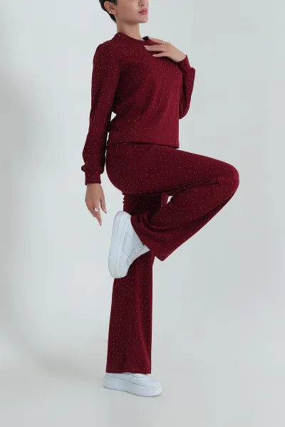 bordo-tasli-tasarim-oysho-kadin-ikili-takim-389948