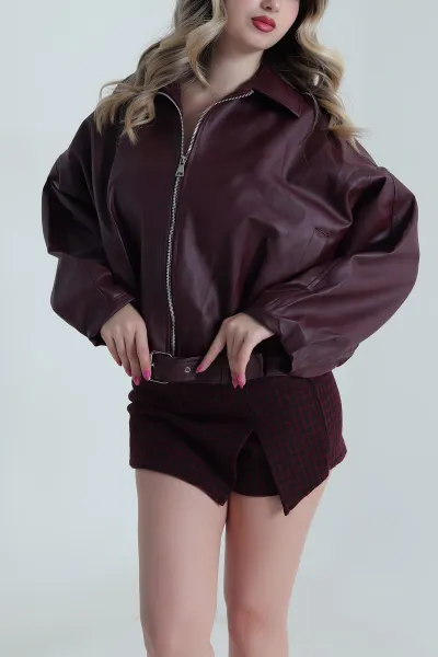 bordo-tokali-bomber-kadin-deri-mont-485075