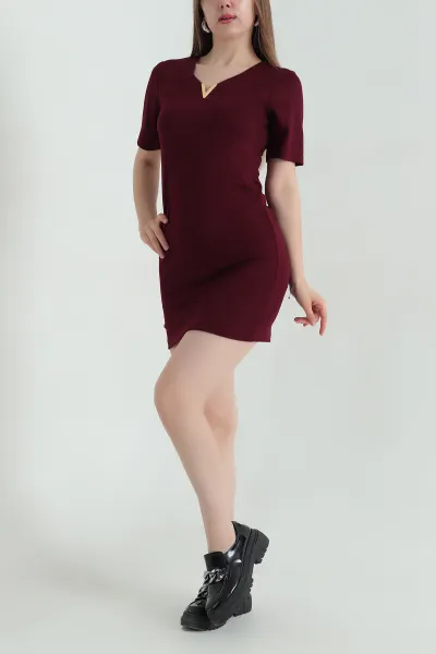 bordo-v-yaka-detayli-modal-kadin-elbise-347756