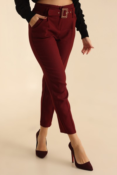 bordo-yun-efekt-bayan-kase-pantolon-220468