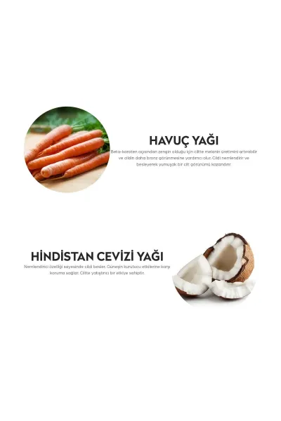 Bronzlaştırıcı Güneş Yağı 200 ml 263072