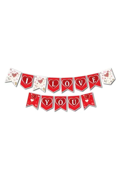Zikzak Banner I Love You 303185