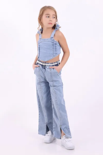 buz-mavisi-8-12-yas-onden-dikisli-pacasi-yirtmacli-kiz-cocuk-kot-takim-336836