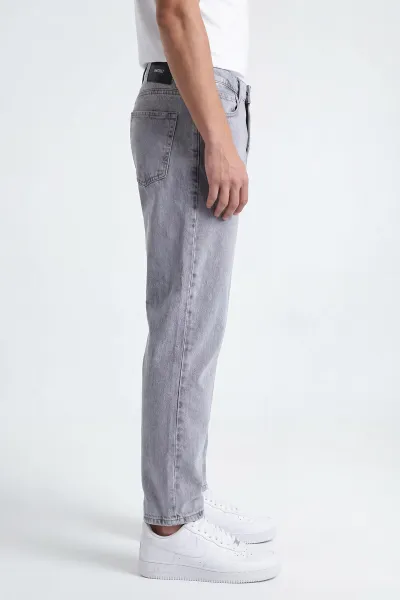 Gri Boyfriend Erkek Kot Pantolon 430844