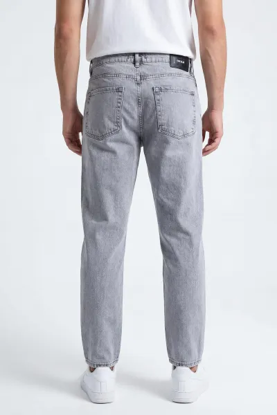 Gri Boyfriend Erkek Kot Pantolon 430844