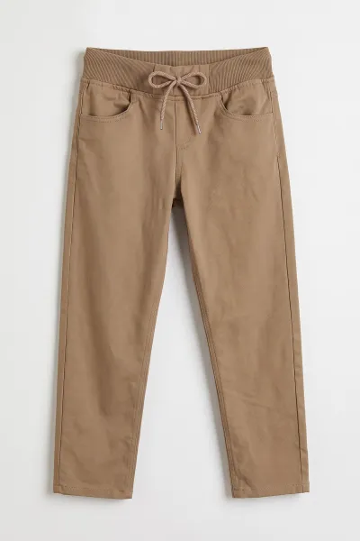 Camel (5-16 Yaş)  Keten Düz Paça  Çocuk Okul Pantolonu 473745