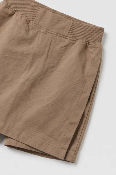 Camel (5-16 Yaş)Keten Kız Çocuk   Okul  Şort Eteği 473753