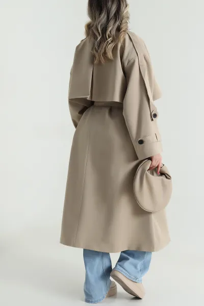 Camel Poliviskon Kadın Trençkot 492268