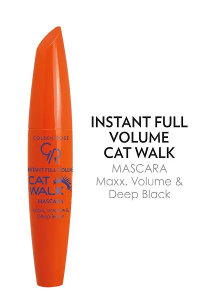 Cat Walk Mascara - Black - Maksimum Hacim Veren Yoğun Siyah Maskara 400219