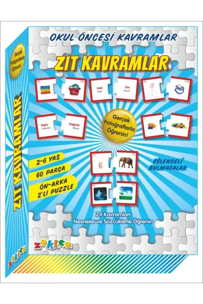 Zekice - Zıt Kavramlar Oyunu 296898