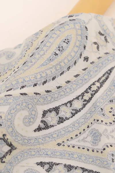 Çoklu Renk 75x180 Cm Our Fashion Dijital Baskılı Desenli Bambu Kraş Şal 408724