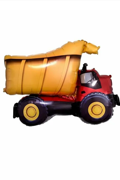 Çoklu Renk 83x69 Cm 33 İnç Kamyon Temalı Folyo Balon 451436
