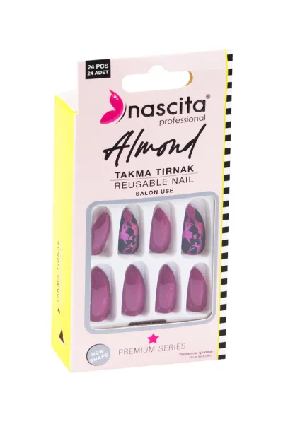 Nascita 24'lü Almond Renkli Takma Tırnak - 150 306828