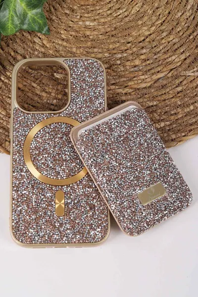 col-teknocase-iphone-14-pro-uyumlu-viola-diamond-case-serisi-kartlikli-lens-hediyeli-sert-silikon-telefon-kilifi-430800