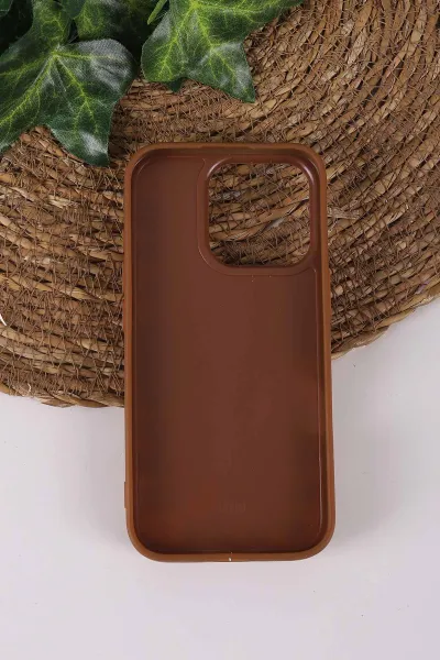 Çöl TeknoCase İPhone 16 Pro Uyumlu Daisy Case Serisi Taşlı Vakumlu Sert Silikon Telefon Kılıfı 431089