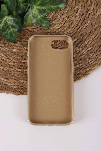 Çöl TeknoCase İPhone 16E Uyumlu Viola Diamond Case Serisi Kartlıklı Lens Hediyeli Sert Silikon Telefon Kılıfı 430851
