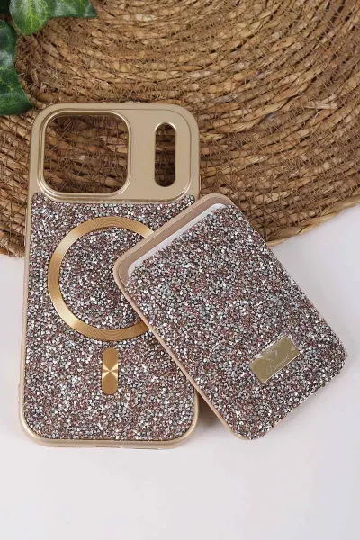 col-teknocase-iphone-17-pro-uyumlu-viola-diamond-case-serisi-kartlikli-lens-hediyeli-sert-silikon-telefon-kilifi-430863