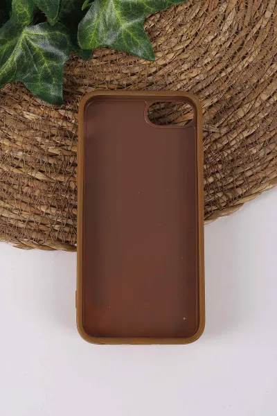 Çöl TeknoCase İPhone 7 ve  İPhone 8 Uyumlu Daisy Case Serisi Taşlı Vakumlu Sert Silikon Telefon Kılıfı 431120